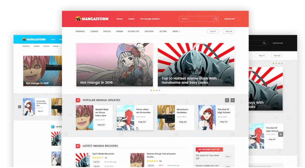 图片[2]-A2543Madara 2.2.2.1主题源码 响应式WordPress漫画小说主题模板-久丫丫资源网