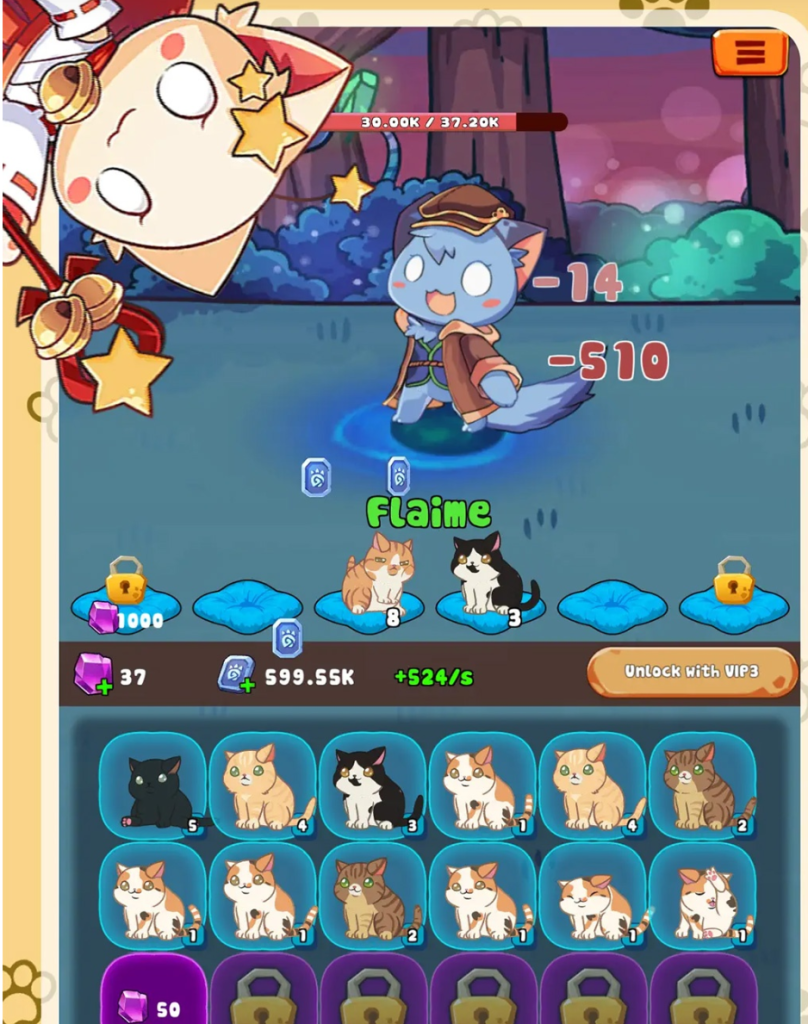 图片[1]- 萌猫 合并卡牌 RPG抽卡游戏 Unity3D休闲益智游戏源码完整项目-久丫丫资源网