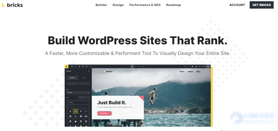 WordPress主题–Bricks Builder v2.3 破解版，自带可视化编辑器的主题-久丫丫资源网