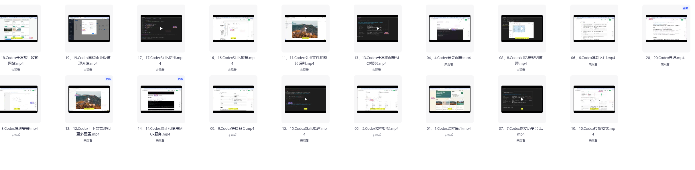 Codex AI编程实战课-送项目-久丫丫资源网
