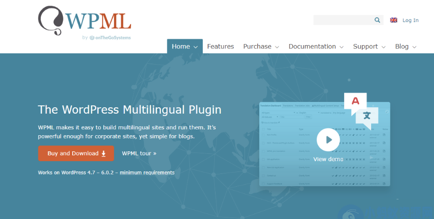 WordPress多语言插件 WPML Multilingual CMS v4.9.2 破解版-久丫丫资源网
