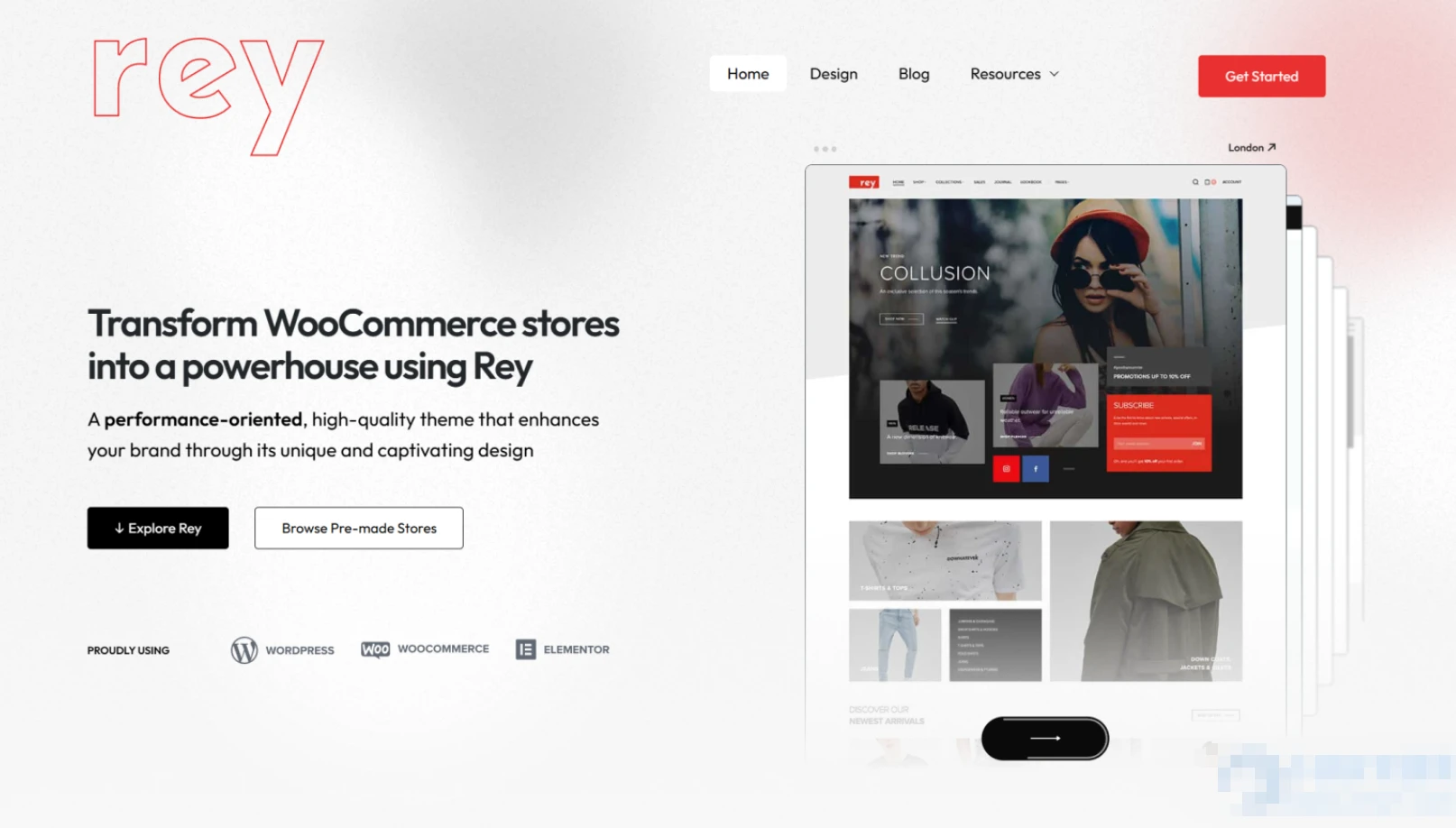 WordPress主题–Rey v3.2.0 破解版下载，WooCommerce 主题-久丫丫资源网
